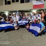 Kielczanie z biskupem Janem Piotrowskim w stolicy Panamy / Ksiądz Łukasz Zygmunt, ksiądz Michał Haśnik, Aleksandra Kujszczyk