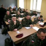Szkolenie oficerów współpracy cywilno-wojskowej z całego kraju w Centrum Przygotowań do Misji Zagranicznych w Kielcach. / Marzena Mąkosa / Radio Kielce