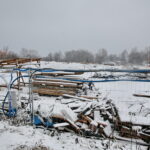 Plac budowy. Rozbudowa kliniki Radioterapii Świętokrzyskiego Centrum Onkologii / Marzena Mąkosa / Radio Kielce