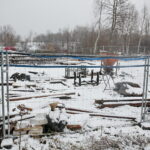 Plac budowy. Rozbudowa kliniki Radioterapii Świętokrzyskiego Centrum Onkologii / Marzena Mąkosa / Radio Kielce