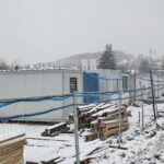 Plac budowy. Rozbudowa kliniki Radioterapii Świętokrzyskiego Centrum Onkologii / Marzena Mąkosa / Radio Kielce