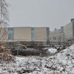 Plac budowy. Rozbudowa kliniki Radioterapii Świętokrzyskiego Centrum Onkologii / Marzena Mąkosa / Radio Kielce