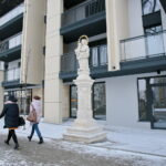 Rzeźba Matki Boskiej przy ulicy Ściegiennego / Marzena Mąkosa / Radio Kielce