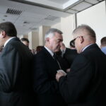 Regionalne spotkanie opłatkowe Zarządu Regionu Świętokrzyskiego NSZZ "Solidarność". Na zdjęciu: Andrzej Bętkowski - marszałek województwa świętokrzyskiego  / Marzena Mąkosa / Radio Kielce