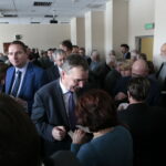 Regionalne spotkanie opłatkowe Zarządu Regionu Świętokrzyskiego NSZZ "Solidarność". Wojciech Lubawski - były prezydent Kielc  / Marzena Mąkosa / Radio Kielce