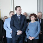 Regionalne spotkanie opłatkowe Zarządu Regionu Świętokrzyskiego NSZZ "Solidarność". Na zdjęciu (po lewej): Dorota Koczwańska - Kalita - naczelnik delegatury IPN w Kielcach / Marzena Mąkosa / Radio Kielce