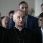 Regionalne spotkanie opłatkowe Zarządu Regionu Świętokrzyskiego NSZZ "Solidarność". Biskup Marian Florczyk  / Marzena Mąkosa / Radio Kielce