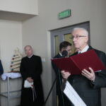 Regionalne spotkanie opłatkowe Zarządu Regionu Świętokrzyskiego NSZZ "Solidarność". Po prawej Waldemar Bartosz - prezes świętokrzyskiej "Solidarności"  / Marzena Mąkosa / Radio Kielce