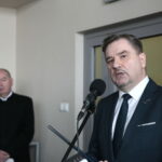 Regionalne spotkanie opłatkowe Zarządu Regionu Świętokrzyskiego NSZZ "Solidarność". Po prawej: Piotr Duda - przewodniczący centrali związku "Solidarność" / Marzena Mąkosa / Radio Kielce