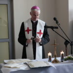 Regionalne spotkanie opłatkowe Zarządu Regionu Świętokrzyskiego NSZZ "Solidarność". Biskup Marian Florczyk  / Marzena Mąkosa / Radio Kielce