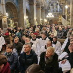 Msza święta w Katedrze. Suma radiowa. Jasełka / Marzena Mąkosa / Radio Kielce