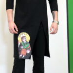 Sesja zdjęciowa strojów folkowych zaprojektowanych przez studentów UJK / Marzena Mąkosa / Radio Kielce