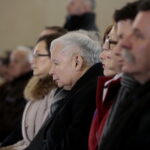 Jarosław Kaczyński w Starachowicach. Msza święta  w przeddzień 6. rocznicy śmierci Jadwigi Kaczyńskiej. Jarosław Kaczyński - prezes PiS / Marzena Mąkosa / Radio Kielce