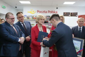 Otwarcie Poczty Polskiej / Marzena Mąkosa / Radio Kielce