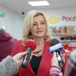 Otwarcie Poczty Polskiej. Hanna Możdżeń - dyrektor Poczty Polskiej w Kielcach  / Marzena Mąkosa / Radio Kielce
