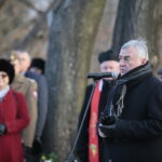 Centralne obchody 156. rocznicy wybuchu Powstania Styczniowego. Przemawia Andrzej Bętkowski - marszałek województwa świętokrzyskiego  / Marzena Mąkosa / Radio Kielce