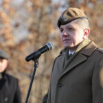 Centralne obchody 156. rocznicy wybuchu Powstania Styczniowego. Na zdjęciu płk Artur Barański - dowódca Świętokrzyskiej Brygady Wojsk Obrony Terytorialnej  / Marzena Mąkosa / Radio Kielce