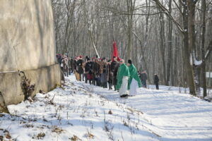 156 rocznica wybuchu Powstania Styczniowego. Uroczystości pod Krzyżem Powstańczym na Karczówce / Marzena Mąkosa / Radio Kielce