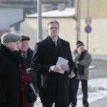 Uroczystości przed pomnikiem Wincentego Witosa / Marzena Mąkosa / Radio Kielce