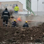 Awaria sieci ciepłowniczej na osiedlach Słoneczne Wzgórze i Świętokrzyskie. Ulica bpa Jaworskiego / Marzena Mąkosa / Radio Kielce