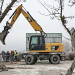 Awaria sieci ciepłowniczej na osiedlach Słoneczne Wzgórze i Świętokrzyskie. Ulica bpa Jaworskiego / Marzena Mąkosa / Radio Kielce