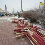 Awaria sieci ciepłowniczej na osiedlach Słoneczne Wzgórze i Świętokrzyskie. Ulica bpa Jaworskiego / Marzena Mąkosa / Radio Kielce