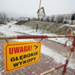 Awaria sieci ciepłowniczej na osiedlach Słoneczne Wzgórze i Świętokrzyskie. Ulica bpa Jaworskiego / Marzena Mąkosa / Radio Kielce