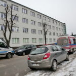 Alarmy bombowe. Ewakuacja Pierwszego Urzędu Skarbowego przy ulicy Wróbla / Marzena Mąkosa / Radio Kielce