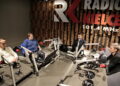Punkty widzenia. Na zdjęciu (od lewej): Piotr Kisiel - radny, Anna Niedzielska - rzecznik  Miejskiego Przedsiębiorstwa Energetyki Cieplnej, Wiktor Dziarmaga - Radio Kielce i Agata Wojda - radna, Przewodnicząca Komisji Gospodarki Komunalnej i Ochrony Środowiska Rady Miasta Kielce / Marzena Mąkosa / Radio Kielce