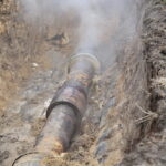 Awaria na Śląskiej. Awaria sieci ciepłowniczej  / Marzena Mąkosa / Radio Kielce