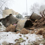 Awaria na Śląskiej. Awaria sieci ciepłowniczej  / Marzena Mąkosa / Radio Kielce