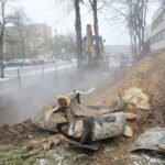 Awaria na Śląskiej. Awaria sieci ciepłowniczej  / Marzena Mąkosa / Radio Kielce