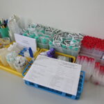 Szpital przy ulicy Wojska Polskiego. Punkt pobrań krwi. Strzykawki, igły, probówki   / Marzena Mąkosa / Radio Kielce