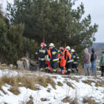 W Skorzeszycach samochód ciężarowy wjechał do rowu. Utrudnienia na trasie krajowej nr 74 z Kielc do Opatowa / M. Mąkosa / Radio Kielce