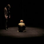 Spektakl "Medaliony" w Kieleckim Centrum Kultury. Na zdjęciu: Marek Tercz i Magdalena Jarek - Matla / Marzena Mąkosa / Radio Kielce