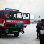 Stodoły. Przekazanie sprzętu strażakom OSP. Na zdjęciu Tadeusz Kabat, naczelnik Ochotniczej Straży Pożarnej w Stodołach / Emilia Sitarska / Radio Kielce