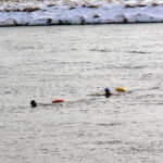 Termin zimowej przeprawy Wisły wpław przesunięty