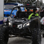 Sobków. Zimowy rajd pojazdów terenowych / Ewa Pociejowska-Gawęda / Radio Kielce