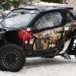 Sobków. Zimowy rajd pojazdów terenowych / Ewa Pociejowska-Gawęda / Radio Kielce