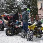 Sobków. Zimowy rajd pojazdów terenowych / Ewa Pociejowska-Gawęda / Radio Kielce