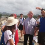 Kielczanie z biskupem Janem Piotrowskim w stolicy Panamy / Ksiądz Łukasz Zygmunt, ksiądz Michał Haśnik, Aleksandra Kujszczyk