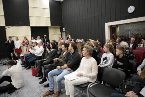 Studio Gram Radia Kielce. Koncert chóru Agaty Steczkowskiej / Radio Kielce