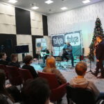 Studio Gram Radia Kielce. Koncert zespołu Folya / Radio Kielce