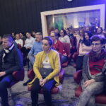 Studio Gram Radia Kielce. Koncert zespołu Folya / Radio Kielce