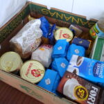 Zbiórka żywności w ramach ogólnopolskiej akcji „Rodacy bohaterom” / Emilia Sitarska / Radio Kielce