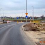 Budowa obwodnicy Ćmielowa. Dojazd do ronda na ul. Sandomierskiej od strony Ćmielowa / dw755cmielow.pl