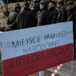 Kielce. Świętokrzyska Brygada WOT porządkowała groby ofiar komunistycznego terroru / Daniel Woś / 10. Świętokrzyska Brygada Obrony Terytorialnej