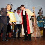 II Gala Orderu Rzeki Wisły. Wręczenie wyróżnienia Jarosławowi Kałuży / Grażyna Szlęzak-Wójcik / Radio Kielce