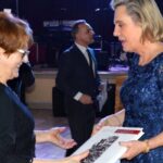 XIX Wielki Bal Charytatywny w Skarżysku Kamiennej. Na zdjęciu: poseł Maria Zuba i Anna Maria Anders / bpdm.kprm.gov.pl