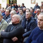 Baćkowice. Spotkanie ministra rolnictwa i rozwoju wsi Jana Krzysztofa Ardanowskiego z rolnikami z terenu powiatu opatowskiego / Emilia Sitarska / Radio Kielce